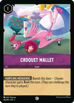 Croquet Mallet (66/204) [Rise of the Floodborn] Cold Foil