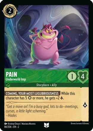 Pain - Underworld Imp (86/204) [Rise of the Floodborn] Cold Foil