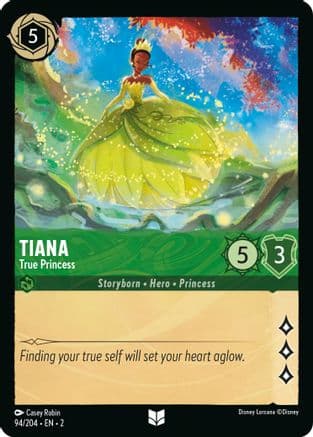 Tiana - True Princess (94/204) [Rise of the Floodborn] Cold Foil