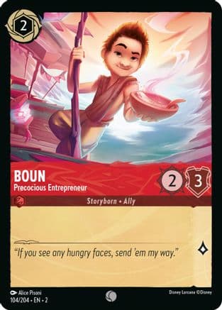 Boun - Precocious Entrepreneur (104/204) [Rise of the Floodborn] Cold Foil