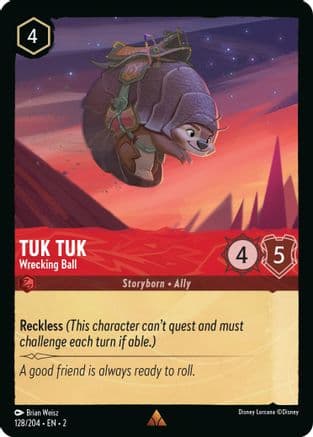 Tuk Tuk - Wrecking Ball (128/204) [Rise of the Floodborn] Cold Foil