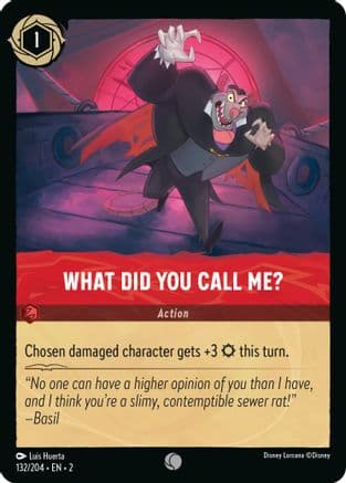 What Did You Call Me? (132/204) [Rise of the Floodborn] Cold Foil