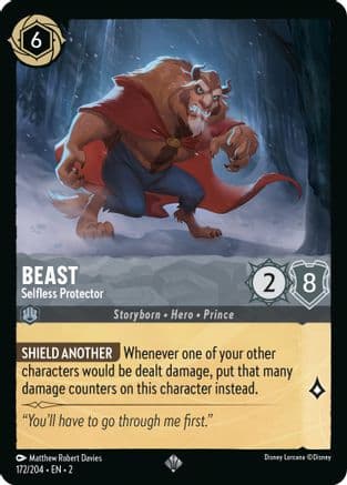 Beast - Selfless Protector (172/204) [Rise of the Floodborn] Cold Foil