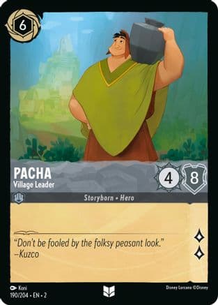 Pacha - Village Leader (190/204) [Rise of the Floodborn] Cold Foil
