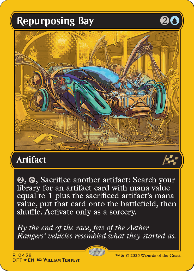 Repurposing Bay |  Foil (439) [Aetherdrift]