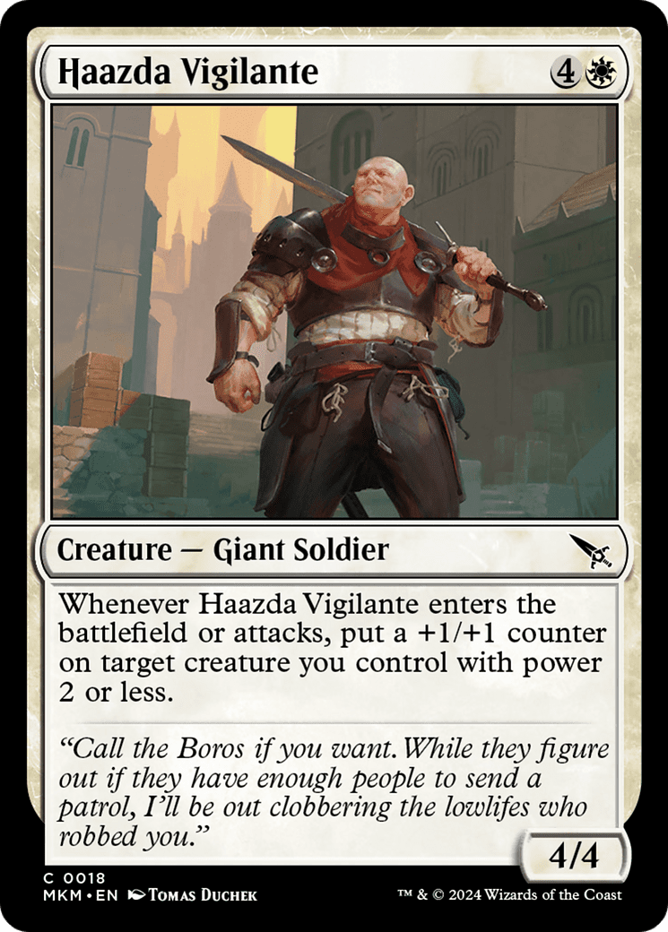 Haazda Vigilante [Murders at Karlov Manor] Foil