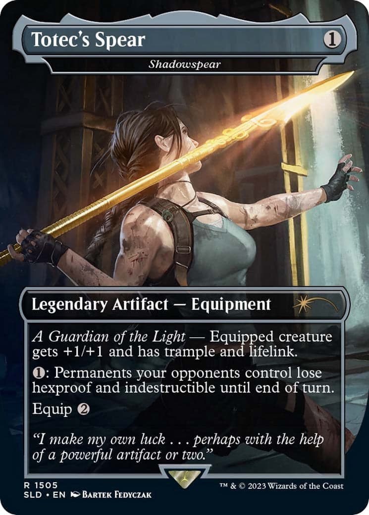 Totec's Spear - Shadowspear [Secret Lair Drop Series] Foil