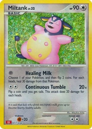 Miltank 017- Trading Card Game Classic Holofoil