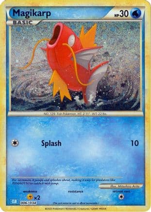 Magikarp 006- Trading Card Game Classic Holofoil