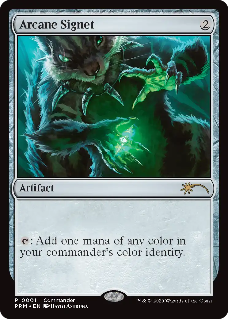 Arcane Signet (CommandFest 2025) |  (001) [MagicFest Cards]