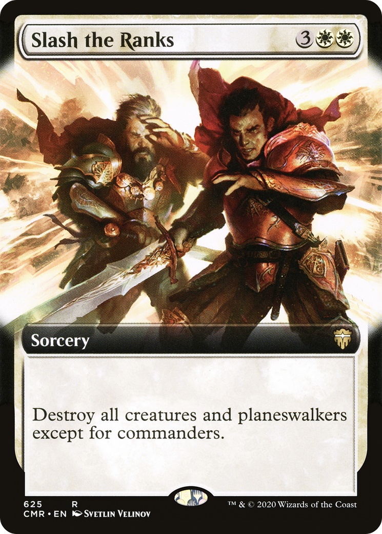 Slash the Ranks (Extended Art) [Commander Legends] Foil
