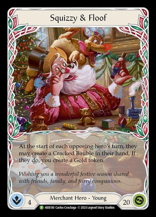 Squizzy & Floof [HER100] (Promo)  Cold Foil