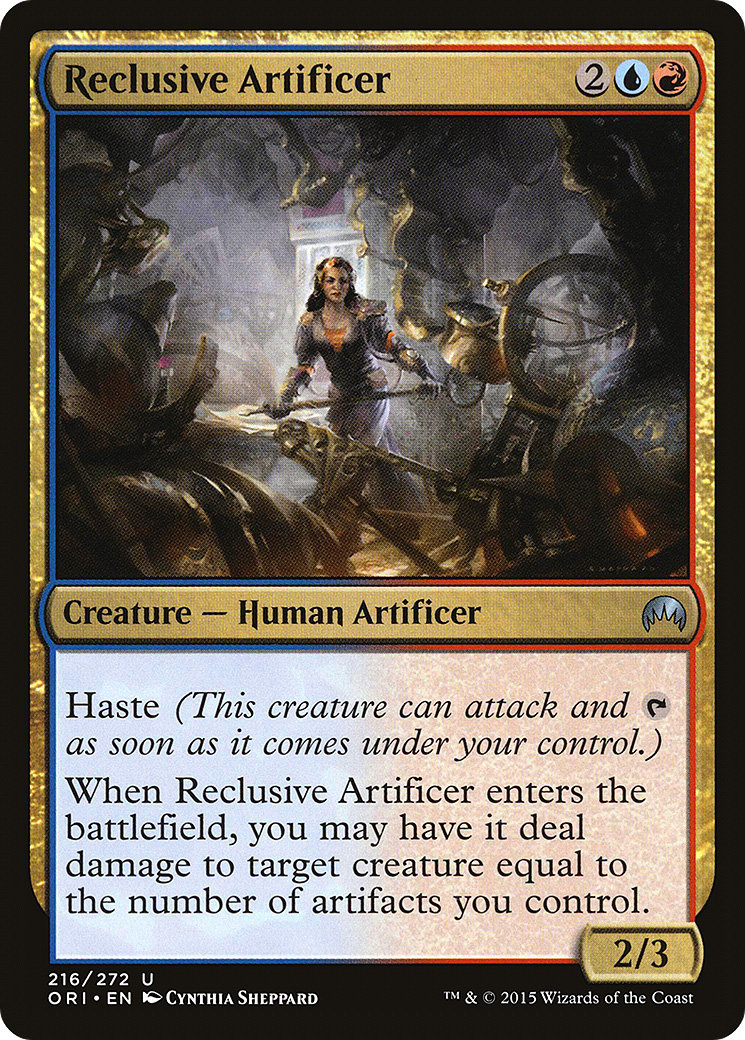 Reclusive Artificer [Magic Origins] Foil