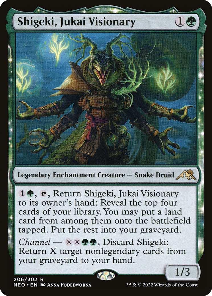 Shigeki, Jukai Visionary [Kamigawa: Neon Dynasty] Foil