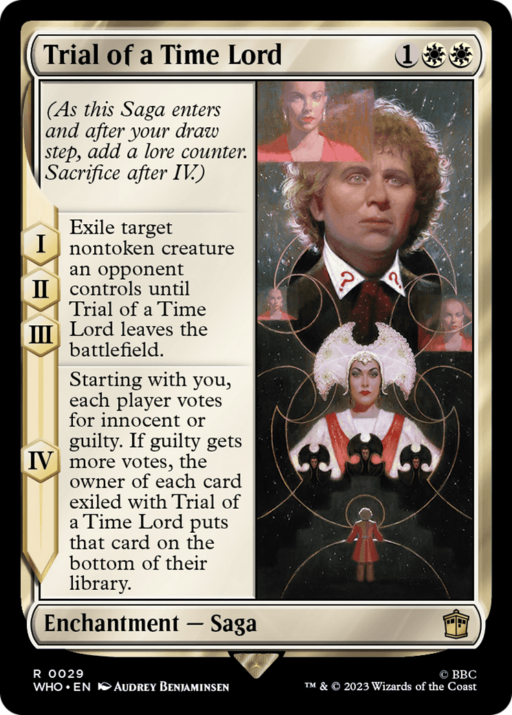 Trial of a Time Lord [Doctor Who] Foil