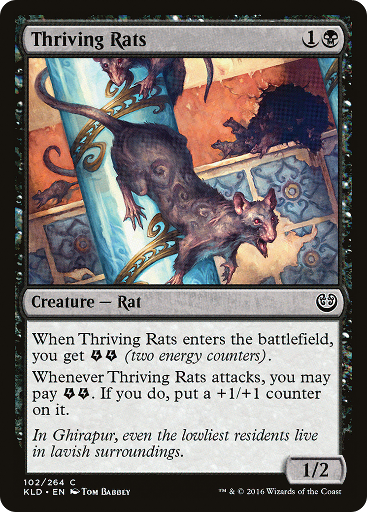 Thriving Rats [Kaladesh] Foil