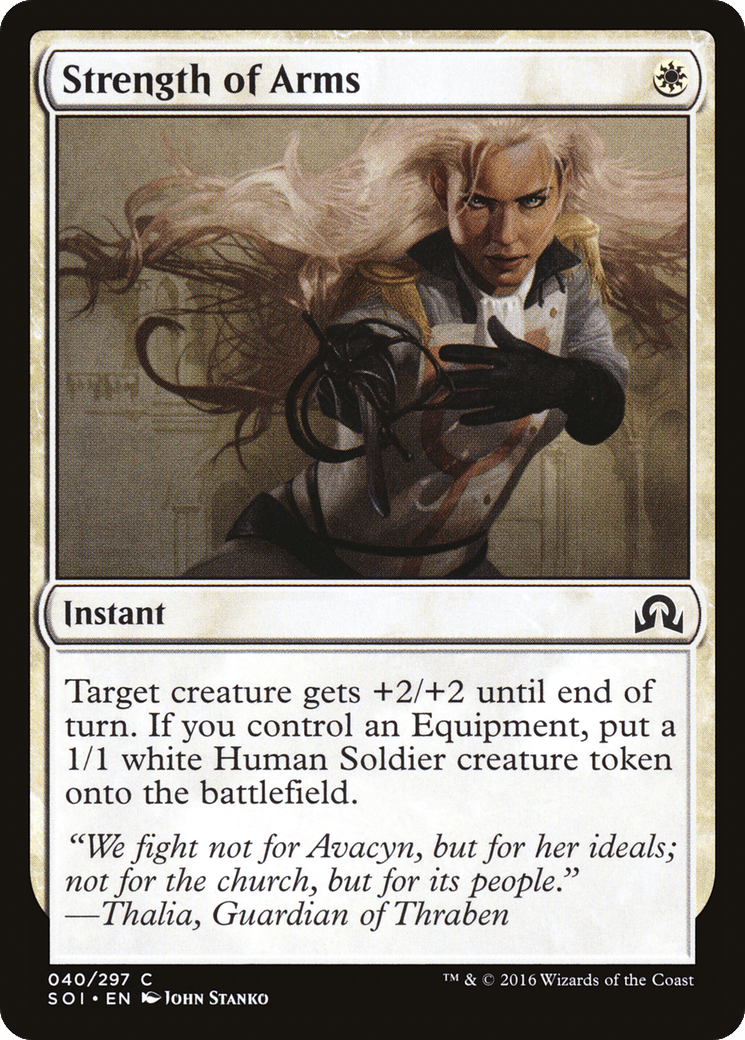 Strength of Arms [Shadows over Innistrad] Foil
