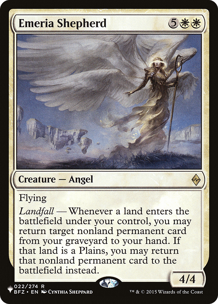 Emeria Shepherd |  Foil (BFZ-22) [The List]