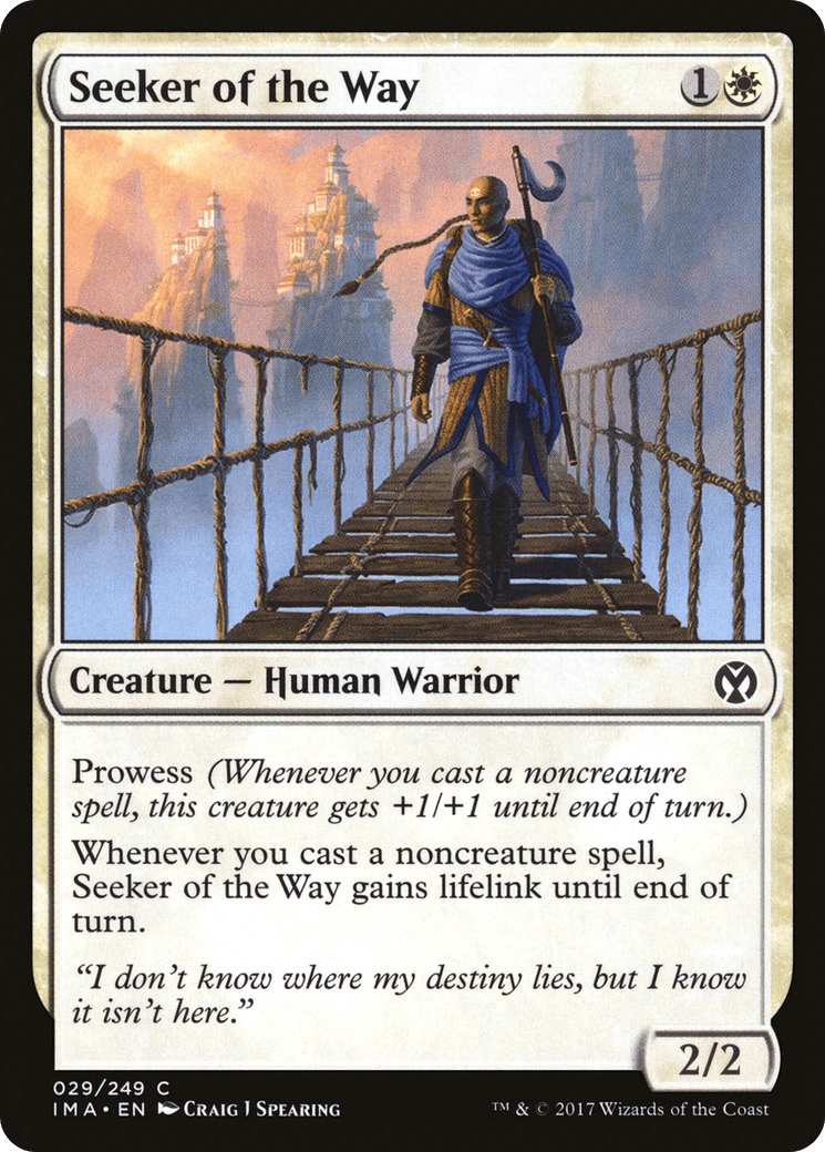 Seeker of the Way [Iconic Masters] Foil