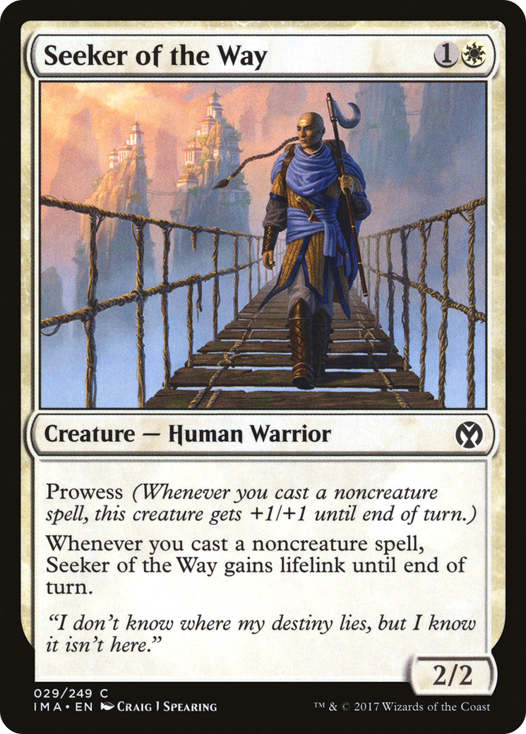 Seeker of the Way [Iconic Masters] Foil