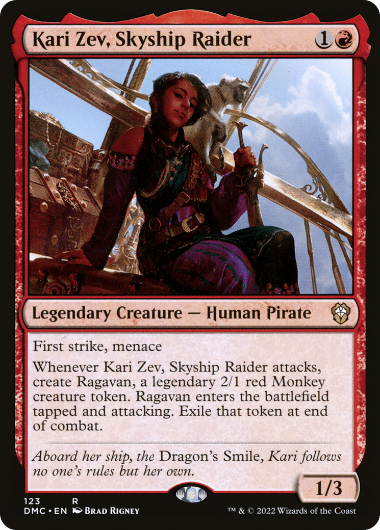 Kari Zev, Skyship Raider [Dominaria United Commander]