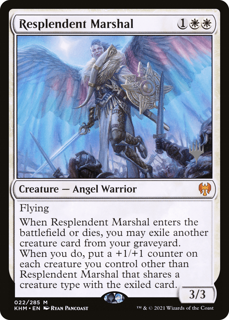 Resplendent Marshal (Promo Pack) [Kaldheim Promos] Foil