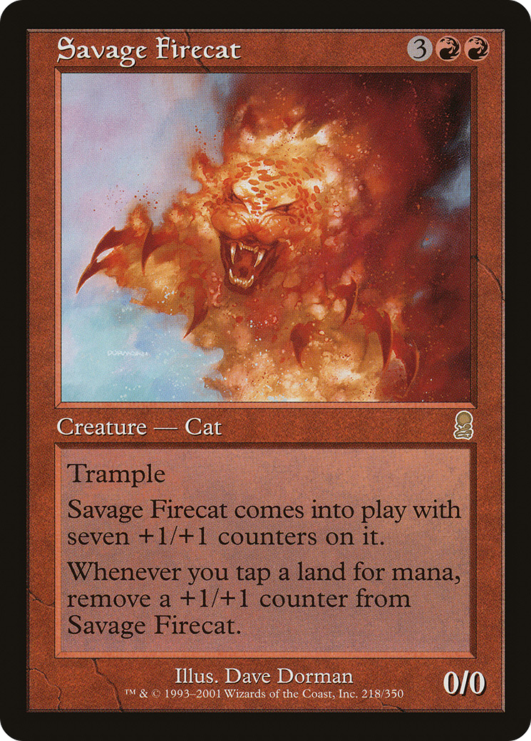 Savage Firecat [Odyssey] Foil