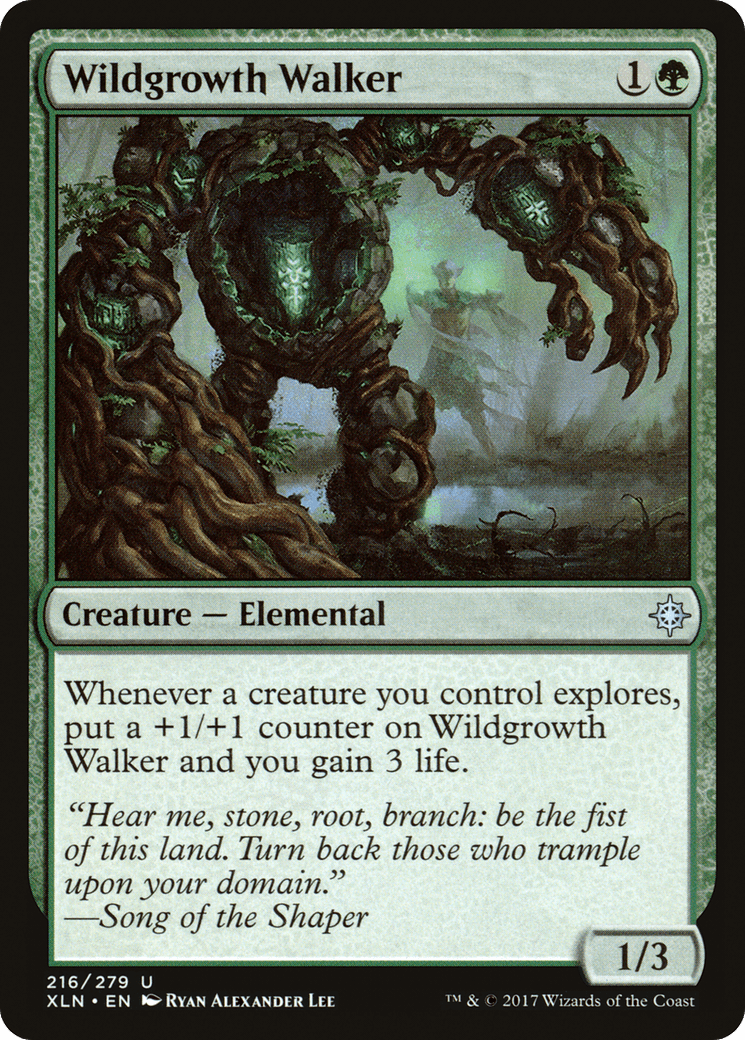Wildgrowth Walker [Ixalan] Foil
