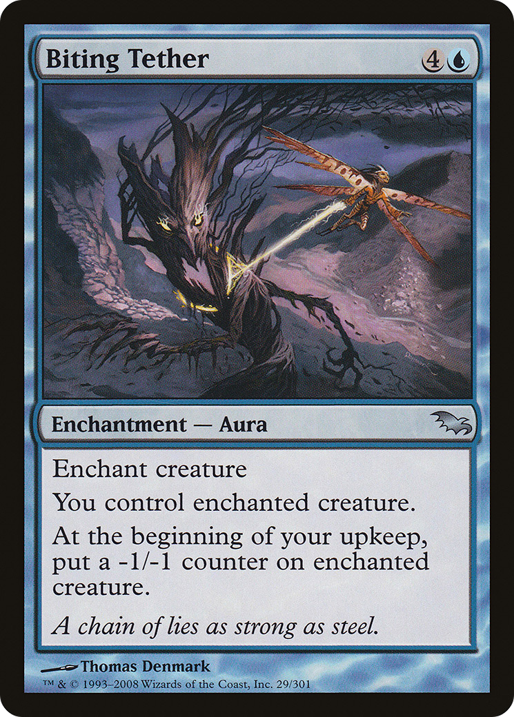 Biting Tether [Shadowmoor] Foil