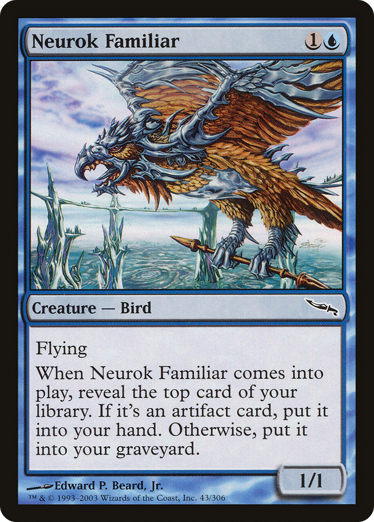 Neurok Familiar [Mirrodin] Foil