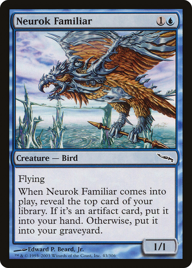 Neurok Familiar [Mirrodin] Foil