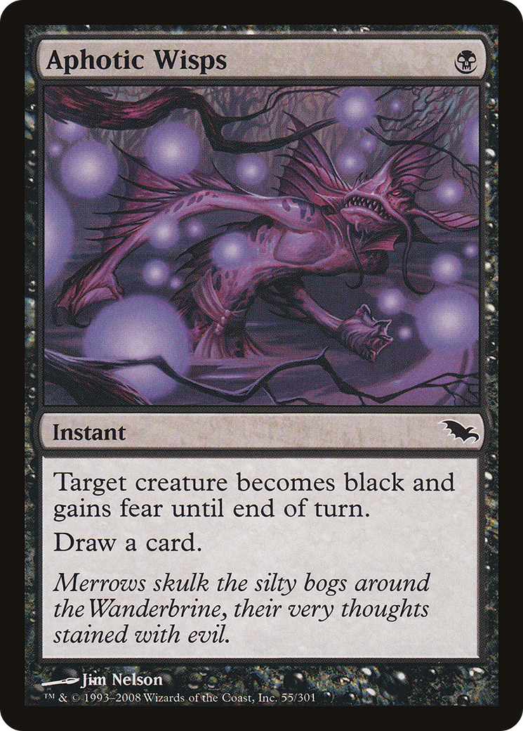 Aphotic Wisps [Shadowmoor] Foil