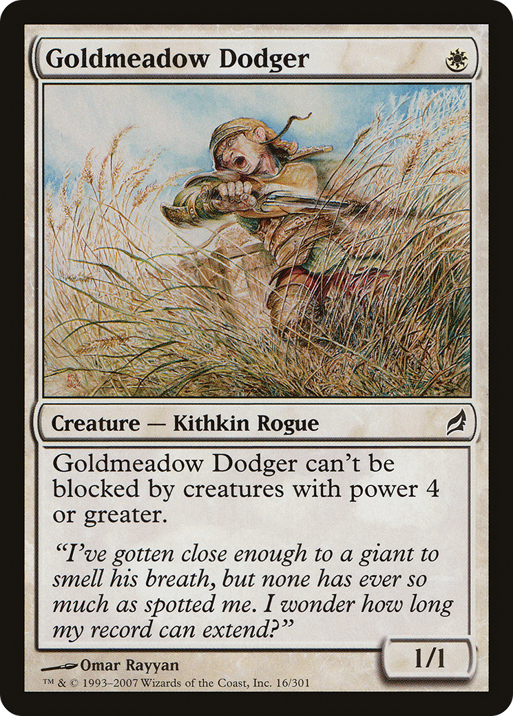 Goldmeadow Dodger [Lorwyn] Foil