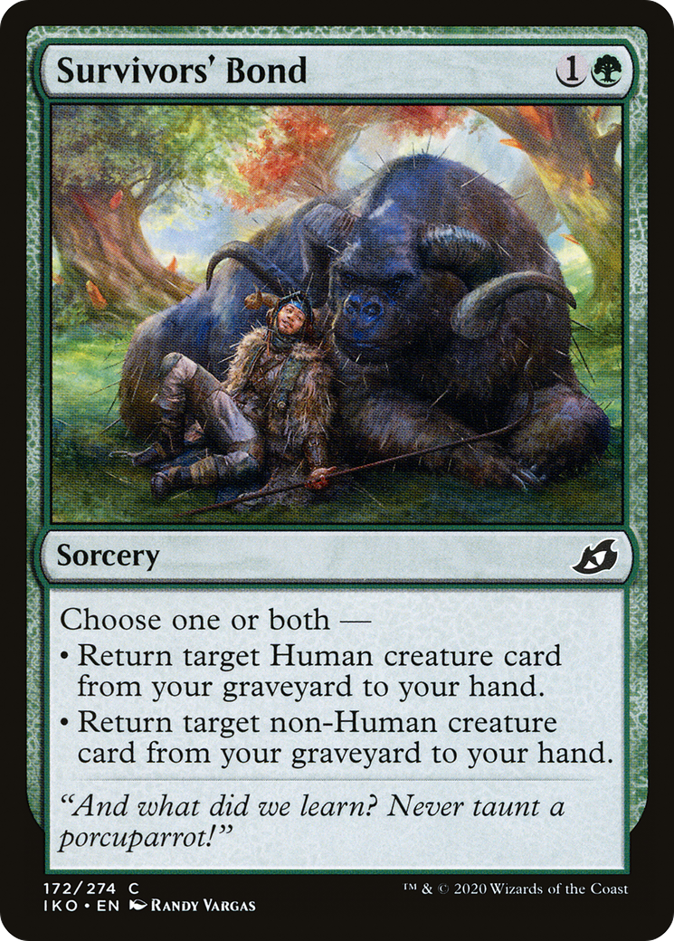 Survivors' Bond [Ikoria: Lair of Behemoths] Foil