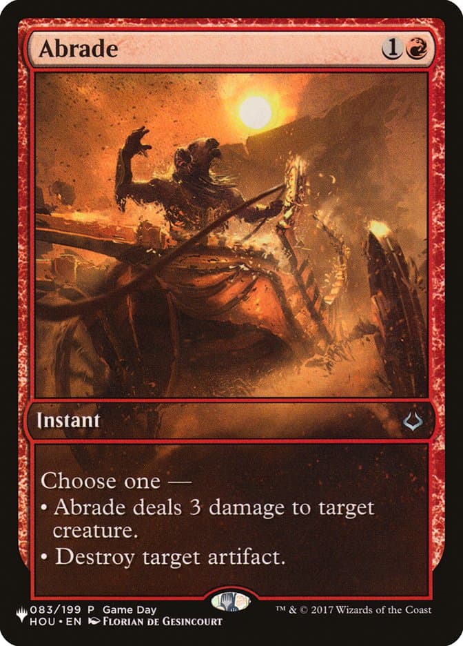 Abrade |  (HOU-83) [The List]
