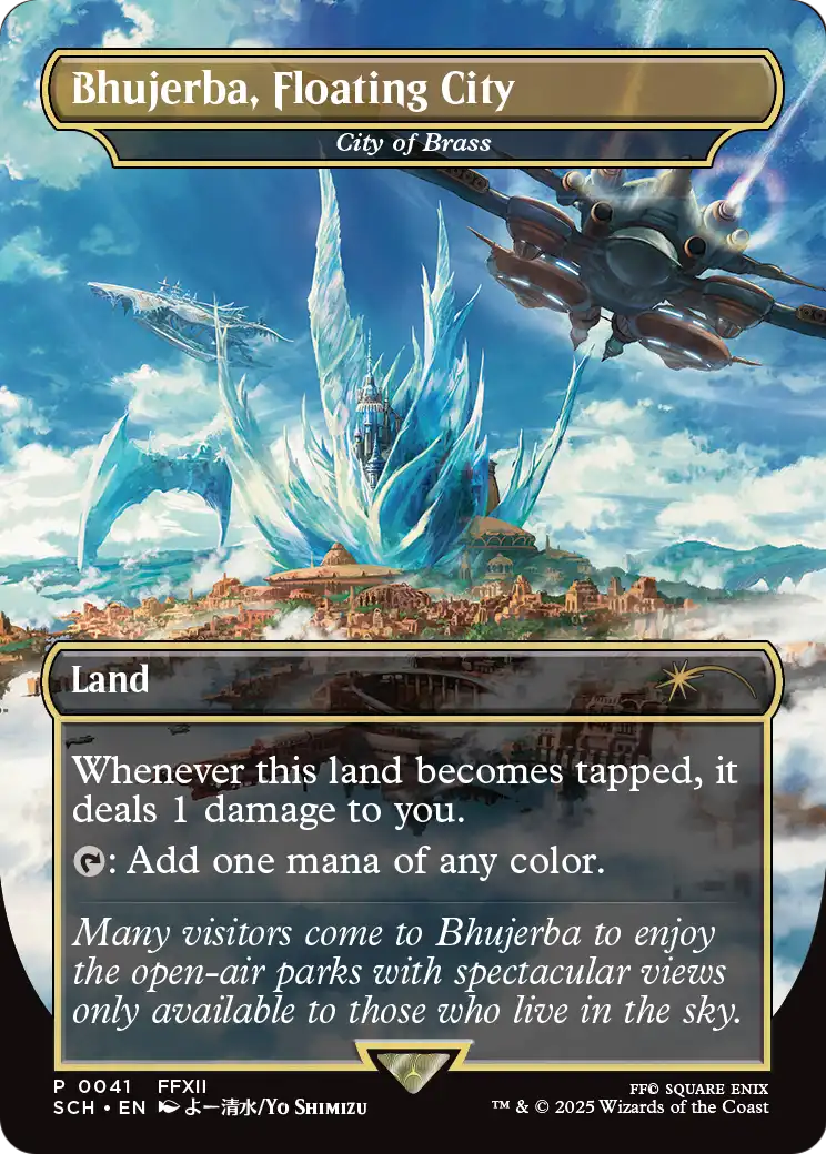 Bhujerba, Floating City - City of Brass (041) [Game Day & Store Championship Promos]  Foil
