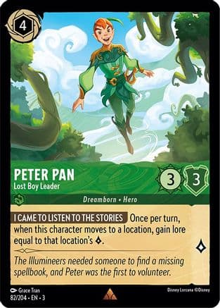 Peter Pan - Lost Boy Leader (82/204) [Into the Inklands] Cold Foil
