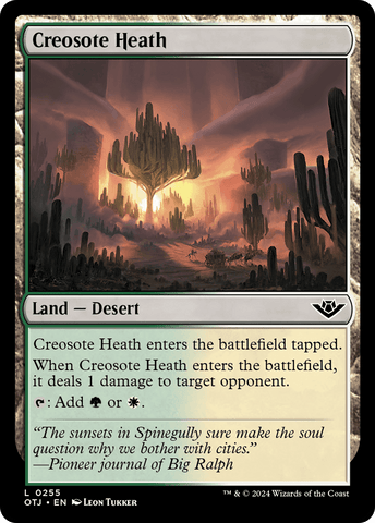 Creosote Heath [Outlaws of Thunder Junction]
