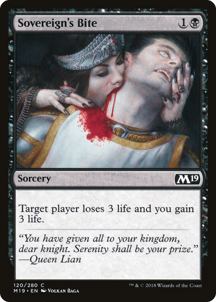 Sovereign's Bite [Core Set 2019] Foil