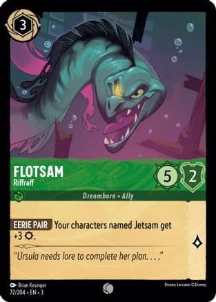 Flotsam - Riffraff (72/204) [Into the Inklands] Cold Foil