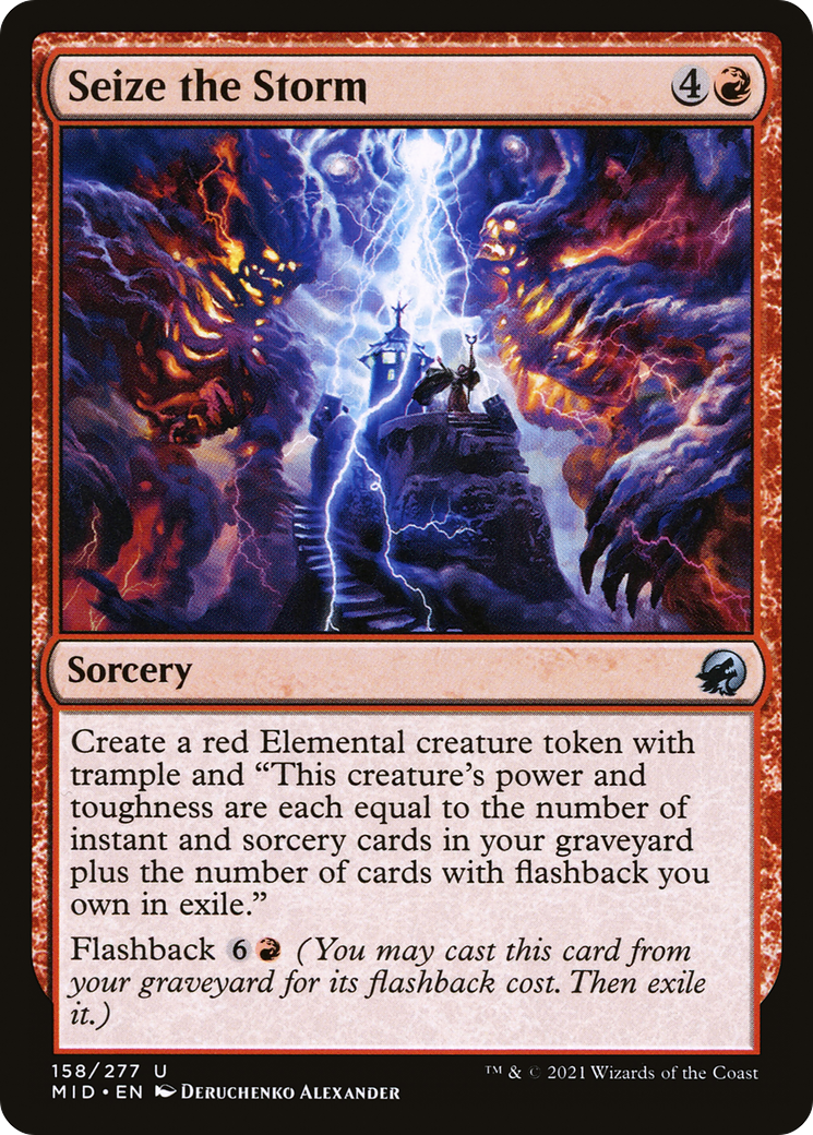 Seize the Storm [Innistrad: Midnight Hunt] Foil