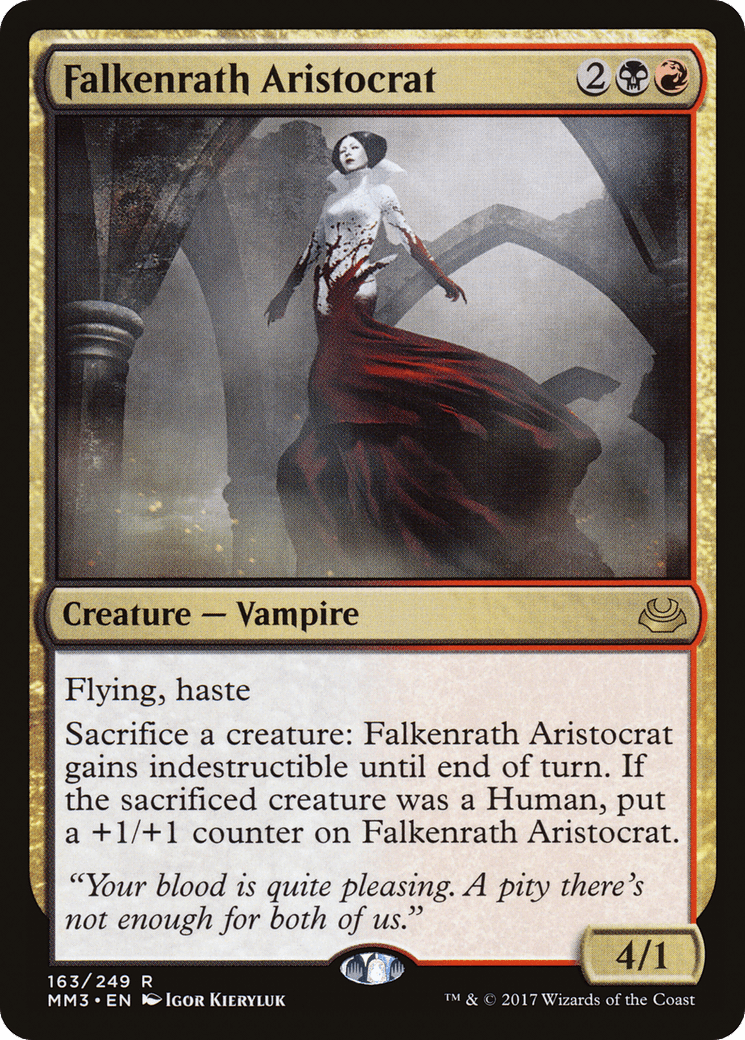 Falkenrath Aristocrat [Modern Masters 2017] Foil