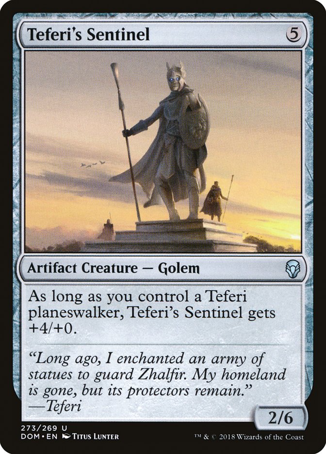 Teferi's Sentinel 273/269 (Dominaria) 