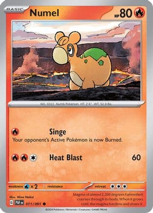 Numel 011- SV Paldean Fates