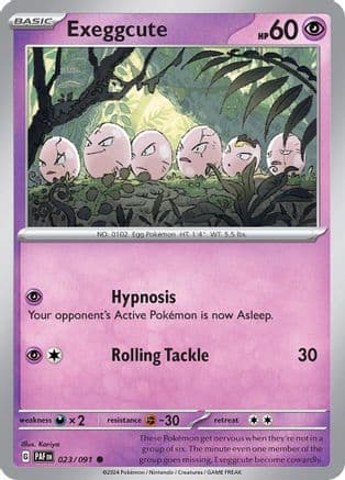 Exeggcute 023- SV Paldean Fates