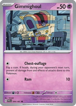 Gimmighoul 044- SV Paldean Fates