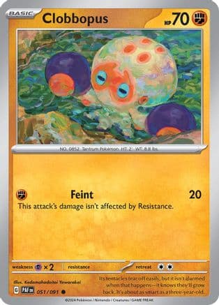 Clobbopus 051- SV Paldean Fates