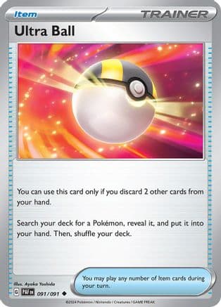 Ultra Ball 091- SV Paldean Fates