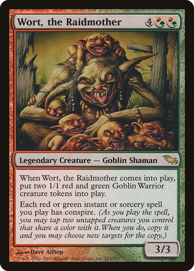 Wort, the Raidmother [Shadowmoor] Foil