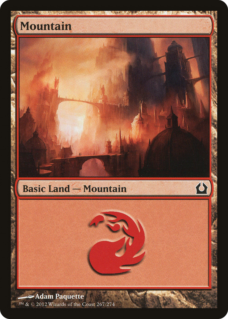Mountain (267) [Return to Ravnica] Foil